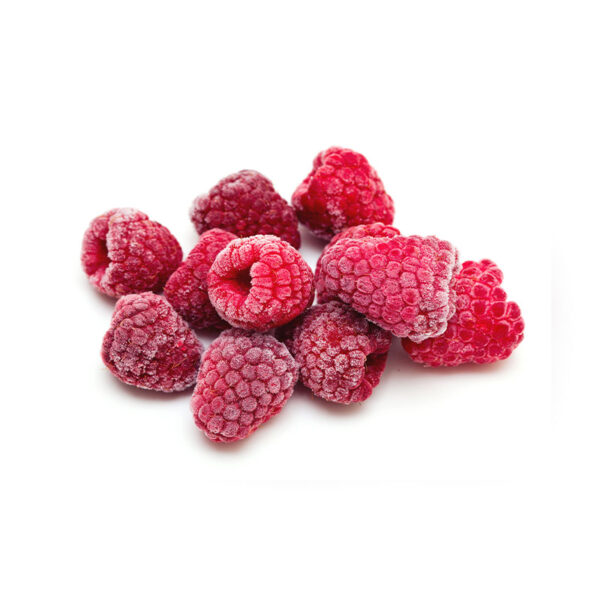 Frozen raspberries
